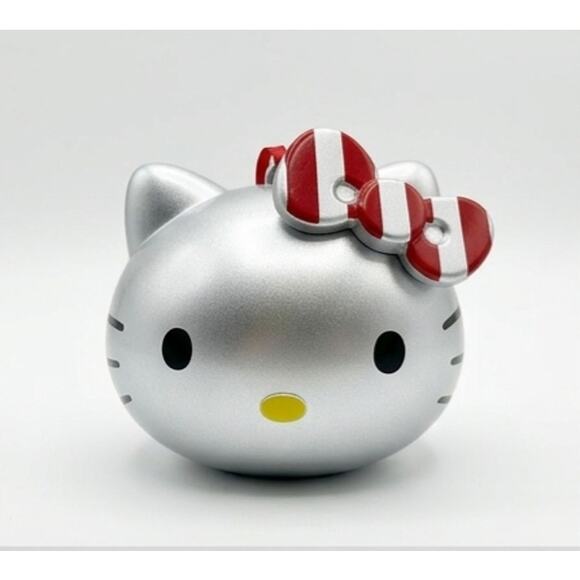 Sanrio Other - Hello Kitty Silver‎ Portable Bluetooth Speaker Mini Wireless 2025 Sanrio Rare